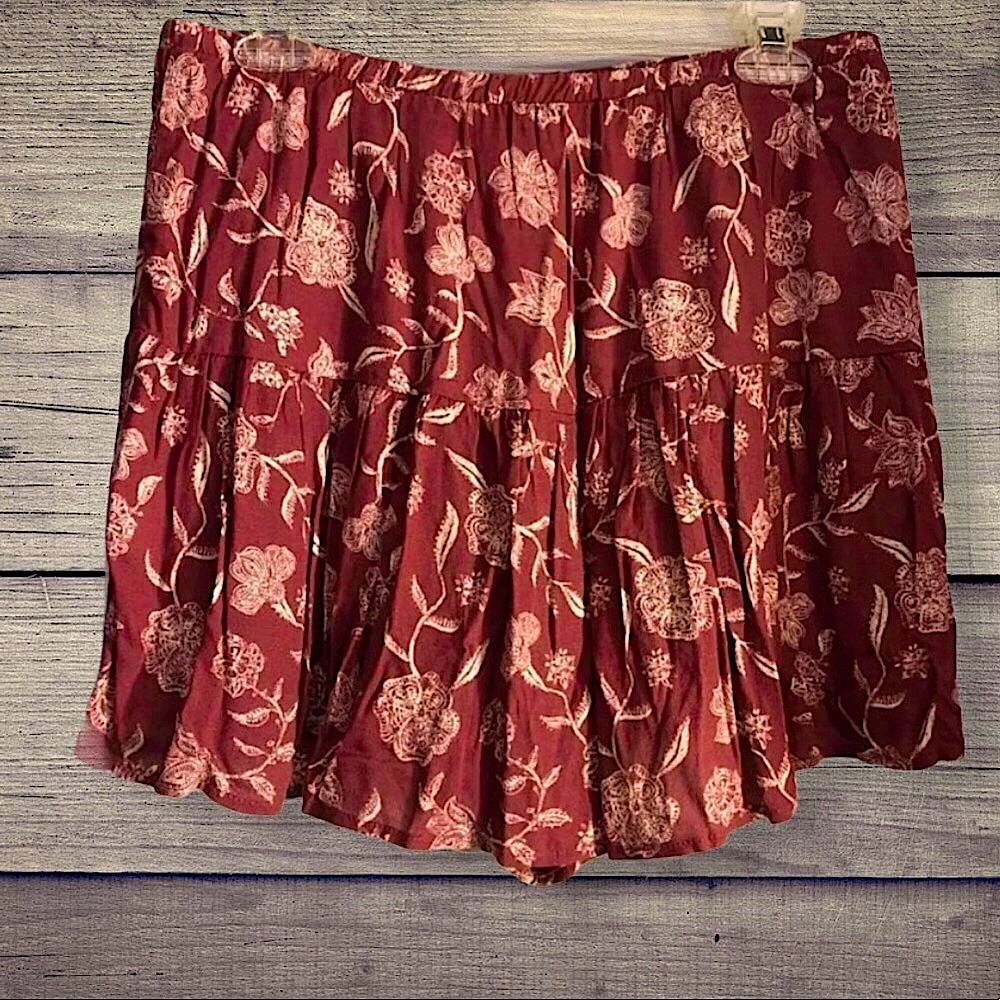 Mason Belle High waisted Flowy Shorts Jr Large♦️